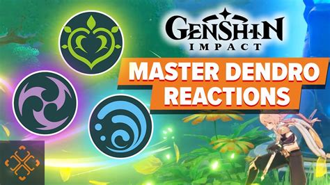 Genshin Impact: Dendro Reactions Guide - YouTube