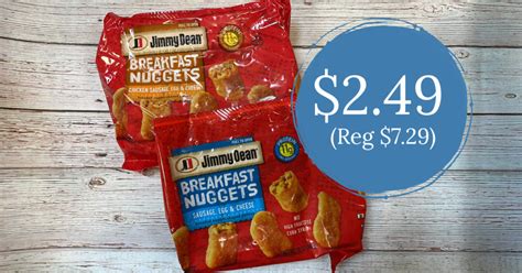 Jimmy Dean Breakfast Nuggets ONLY $2.49 (Reg $7.29)! - Kroger Krazy