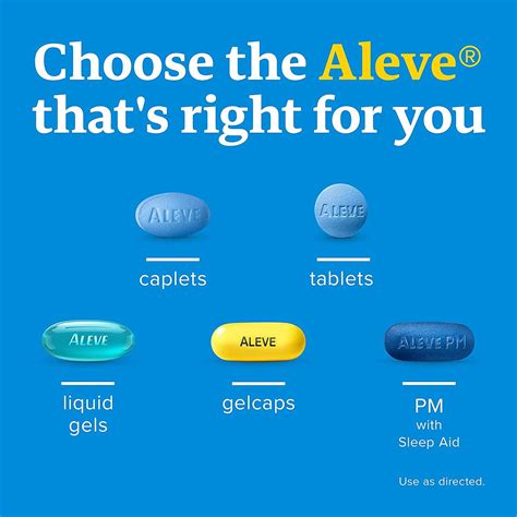 ALEVE Back and Muscle Pain Tablets 50CT