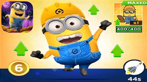 Worker Minion RusH Max Skill / Max Rank / Max Level Costume gameplay ...