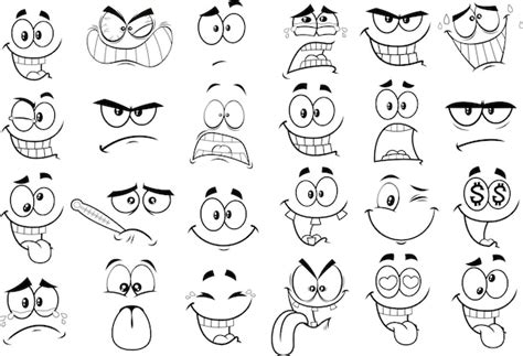 Silly Faces Drawing