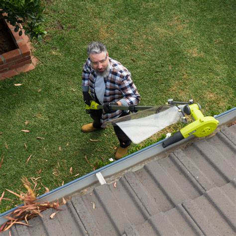 Ryobi One+ 18V Cordless Roof And Gutter Leaf Blower Attachment ...