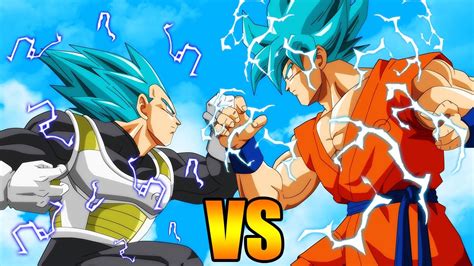 Goku Super Saiyajin Blue Vs Vegeta Super Saiyajin Blue Personajes De | Images and Photos finder