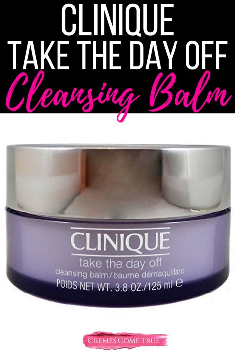 Clinique Take The Day Off Cleansing Balm Review - Cremes Come True | Skin care, Anti aging skin ...