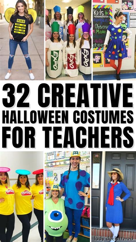 32 Creative Halloween Costumes for Teachers Teacher Halloween Costumes ...