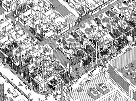 绘造社 DRAWING ARCHITECTURE STUDIO | Architecture drawing, Axonometric ...