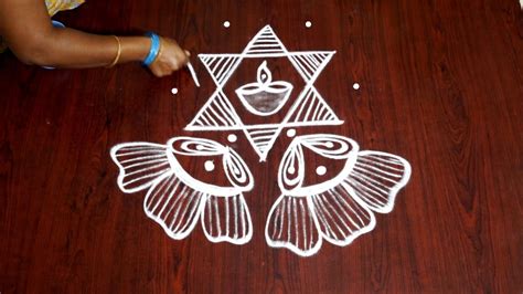 5 pulli kolam kolangal 5 dots rangoli rangoli designs with 5 dots simple rangoli designs with ...