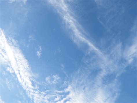 Free photo: Blue Sky and Fluffy White Clouds - Sky, Nature, Outdoors ...