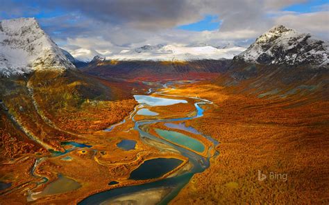 The Rapa Valley in Sarek National Park, Sweden - WindowsCenter.nl