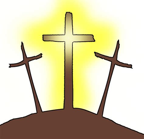 Cross On Hill Clipart - ClipArt Best