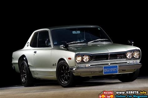 DADDY OF ALL NISSAN GTR – THE FIRST GENERATION 1970 NISSAN SKYLINE GT-R COUPE S45