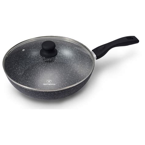 Wok with Lid 11.8" (30cm) - Westinghouse Homeware