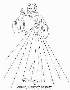 Divine mercy coloring page free printable – Artofit