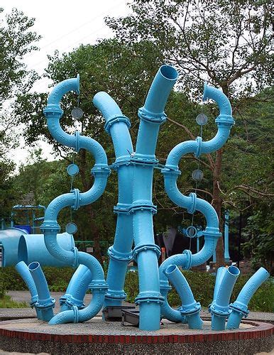 Pipe Sculpture Area | by amberyu Water Sculpture, Sculpture Art ...