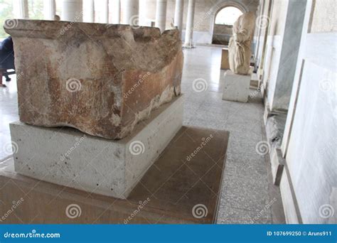 Athens Agora, Ruins and Temples Stock Photo - Image of court, south ...