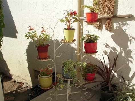 An antique metal plant stand | A neighbour of mine was givin… | Flickr