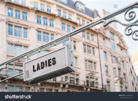 Vintage London Ladies Toilet Sign Stock Photo (Edit Now) 1615520611 ...