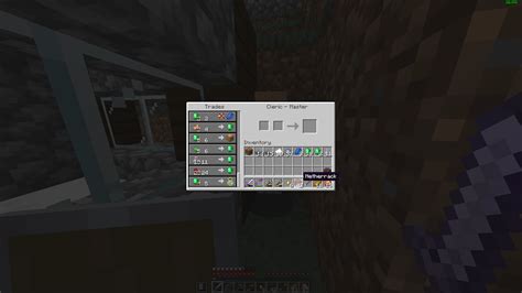 Cleric Missing Trade? : r/Minecraft