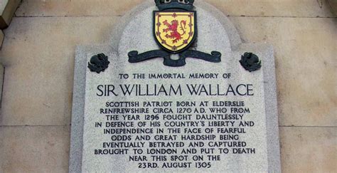 The 10 Grusome Steps Of The William Wallace Death