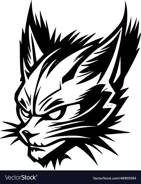 Wildcat - high quality logo - ideal for t-shirt Vector Image