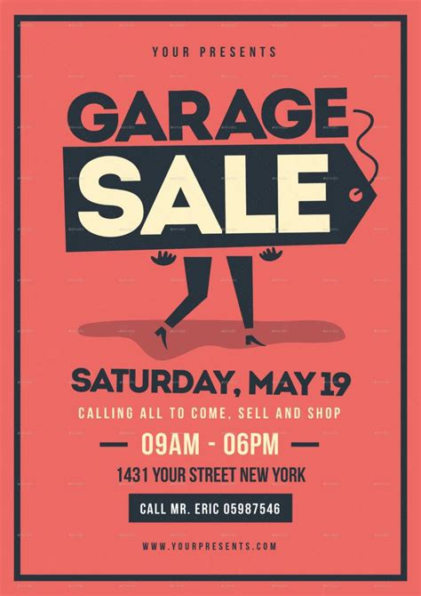 18+ Garage Sale Flyer Designs & Templates - PSD, AI