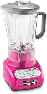 Amazon.com: KitchenAid 5-Speed Blender with Polycarbonate Jar: Kitchenaid Pink Blender: Kitchen ...