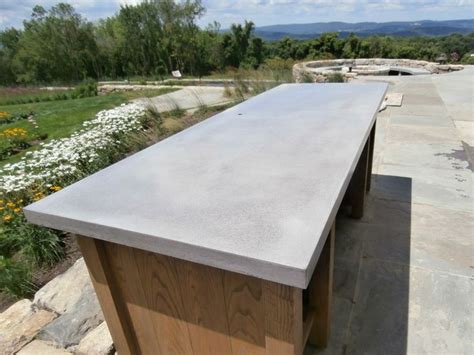 Outdoor Concrete Countertop | Outdoor concrete countertops, Concrete outdoor kitchen, Outdoor ...