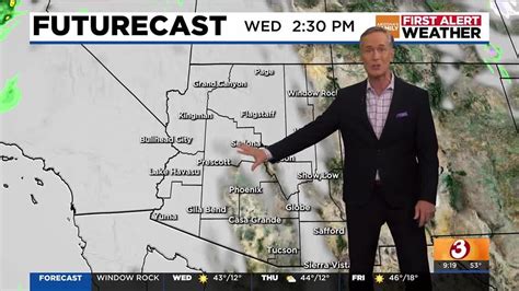 Dry, cool conditions expected for Arizona on Wednesday - YouTube