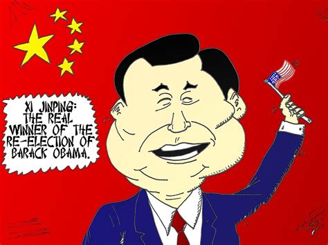 "Xi Jinping political cartoon" by Binary-Options | Redbubble