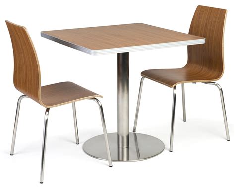 Café Height Table Set For Cafeteria| 3-Piece Set