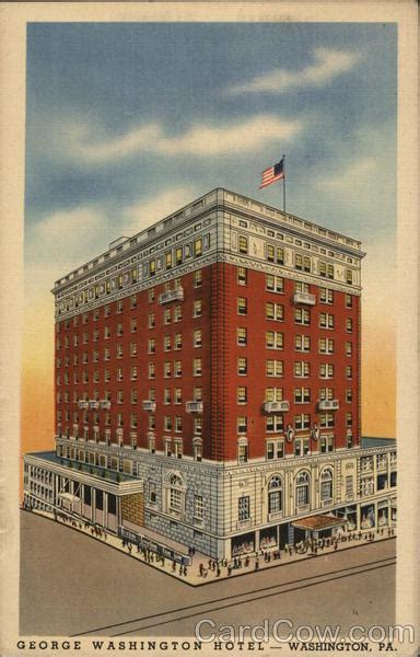 George Washington Hotel Pennsylvania Postcard