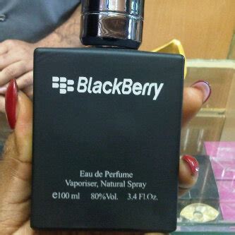 GOT A BLACKBERRY PHONE? NOW GET THE BLACKBERRY PERFUME...LOL ...