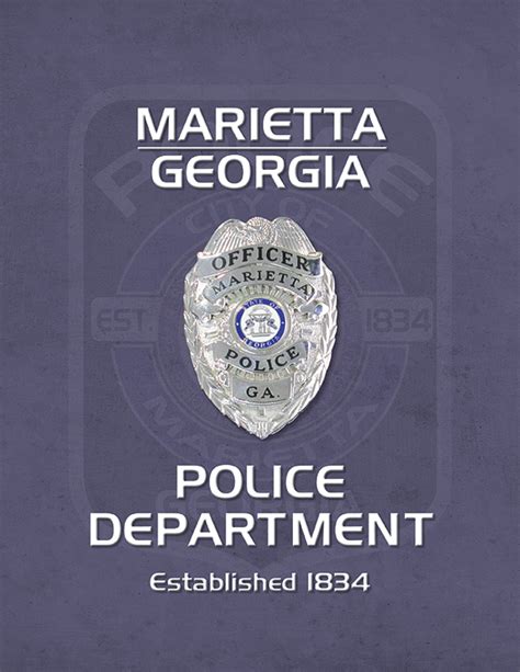 Marietta, Georgia Police Department – M. T. Publishing Company Inc.