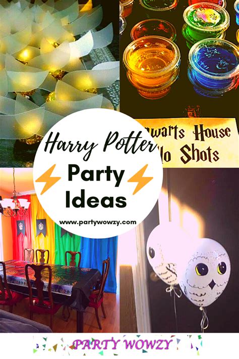 DIY Harry Potter Halloween Party Ideas - Party Wowzy