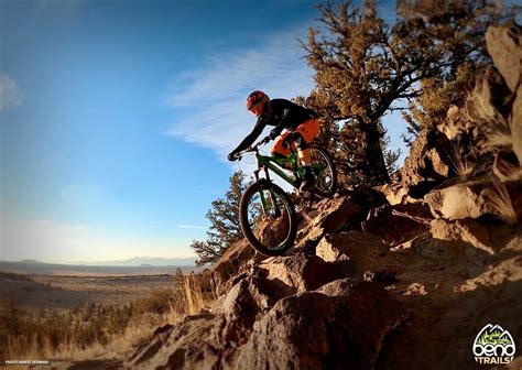 Mountain Biking Trail Map of Bend and Central Oregon