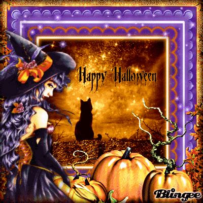 ★Purple Halloween Witch★ Picture #136537898 | Blingee.com