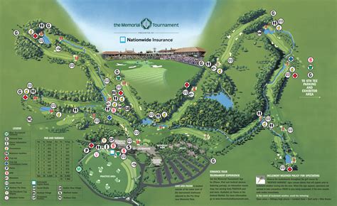 Course Map » the Memorial Tournament