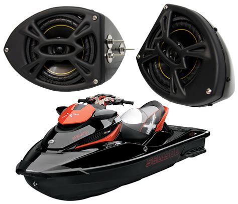 SEA DOO PWC MARINE KICKER DS525 CUSTOM SPEAKER PODS NEW | eBay