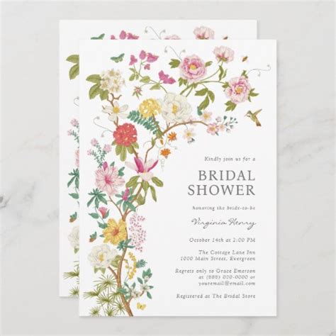 Vintage Bridal Shower Invitation | Zazzle