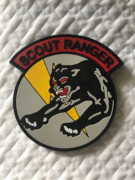 RUBBERIZED SCOUT RANGER LOGO PATCH #SRDU | Lazada PH