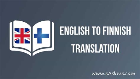 Where to Find the Best English to Finnish Translation?