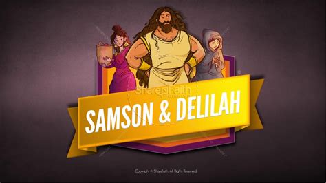 Samson and Delilah Kids Bible Stories