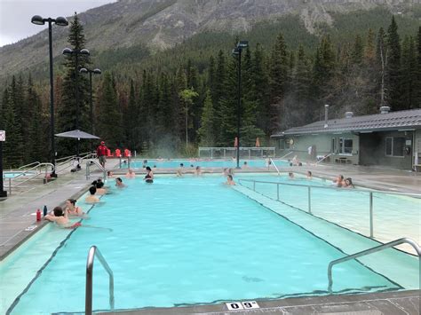 West Canada & USA 2018: Dag 13 Jasper NP: Miette Hot Springs