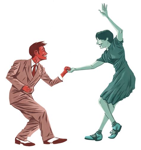 Cartoon Couple Dancing - Cliparts.co