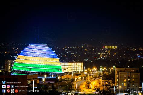 #Kigali_Convention_Center #NightPhotography #Building #Kigali #Rwanda # ...