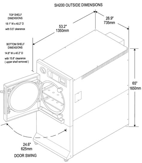 Autoclaves: 200L Front Loading Steam Autoclave