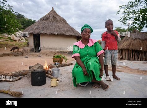 Village Life, Zimbabwe, Africa Stock Photo - Alamy