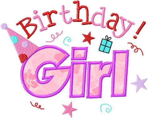 birthday girl 10 years - Clip Art Library