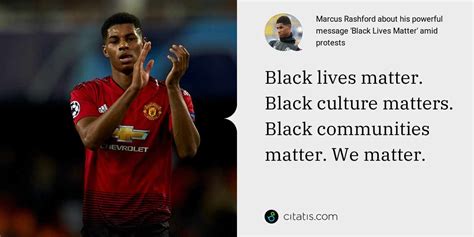 Marcus Rashford about his powerful message 'Black Lives Matter' amid ...