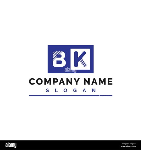 BK Logo Design. BK Letter Logo Vector Illustration - Vector Stock ...